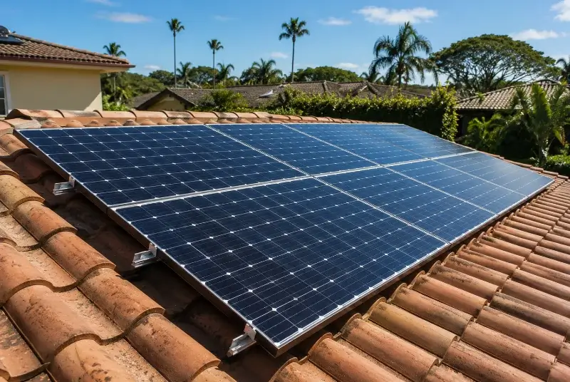 Installation de panneaux solaires à Maing